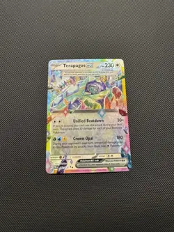 Pokemon TCG Terapagos ex 092/131 Sv: Prismatic Evolutions Double Rare Near Mint - Image 2