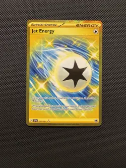 Pokemon TCG Jet Energy 252/191 Sv08: Surging Sparks Hyper Rare Near Mint - Image 1