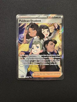 Pokemon TCG Paldean Student 231/091 Sv: Paldean Fates Ultra Rare Near Mint - Image 1