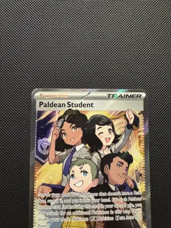 Pokemon TCG Paldean Student 231/091 Sv: Paldean Fates Ultra Rare Near Mint - Image 3