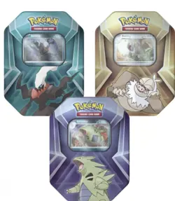 Triple Whammy Collector Tins Pokemon TCG Lot Of 3 (Complete Tin Set) New Sealed - Image 3