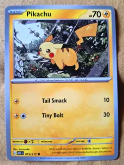17p Auctions: Pikachu 55/217 Common Regular | ME: Ascended Heroes - Pokemon TCG - Image 1