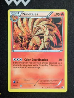 Ninetales 21/113 Legendary Treasures Pokemon LP - Image 1