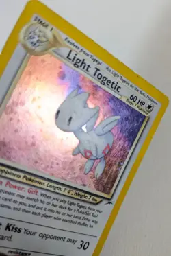 2002 Light Togetic 15/105 Neo Destiny Holo MP Vintage Pokemon TCG - Image 4