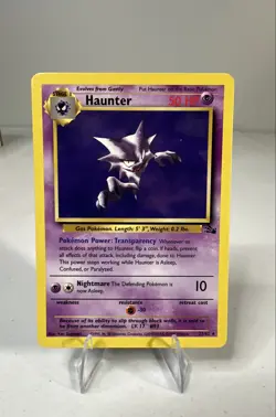 Haunter 21/62 Fossil 1st edition pokemon - Image 1
