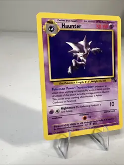Haunter 21/62 Fossil 1st edition pokemon - Image 2