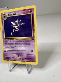 Haunter 21/62 Fossil 1st edition pokemon - Image 3