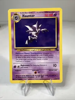 Haunter 21/62 Fossil 1st edition pokemon - Image 5