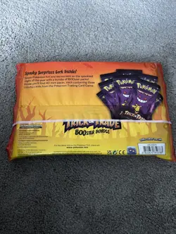 Pokemon TCG Halloween Trick or Trade Booster Bundle 40 Packs In Hand 820650850783 - Image 5