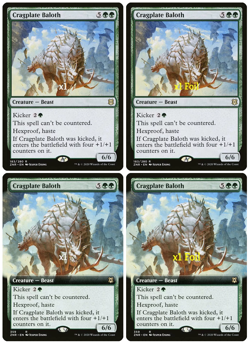 MTG Zendikar Rising ZNR Cragplate Baloth MINT (SELECT) - Image 1