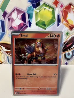 Entei 025/217 Holo Rare - Pokemon TCG Ascended Heroes - NM - Image 1