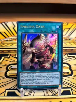 Yugioh Emblema Schwur VASM-EN021 Ultra Rare - Image 1