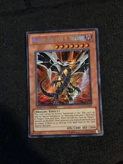Malefic Red-Eyes B. Dragon - YMP1-EN001 - Secret Rare - Limited Ed - Yugioh - Image 1