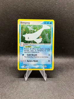 Dewgong 3/112 Holo Rare EX FireRed & LeafGreen Pokemon Card 2004 NM - Image 1
