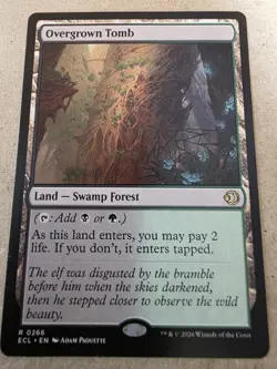 Overgrown Tomb - Lorwyn Eclipsed Regular - Mtg - Image 1