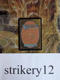 1x Blood Crypt – Dissension – Signed by Rob Alexander – MTG - Image 2