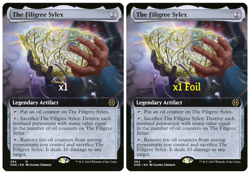 MTG Borderless Phyrexia: All Will Be One ONE The Filigree Sylex MINT (SELECT) - Image 1