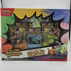 Pokemon Mega Evolution Ascended Heroes Kit Chikorita Tepig Totodile Foil Promo … - Image 1