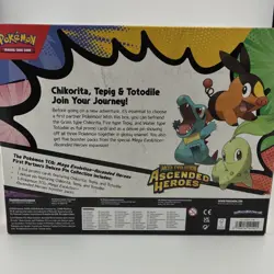 Pokemon Mega Evolution Ascended Heroes Kit Chikorita Tepig Totodile Foil Promo … - Image 2