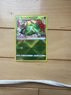 Radiant Venusaur 004/078 Pokemon GO Holo - Image 1
