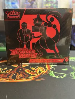Pokemon TCG Destined Rivals ETB Elite Trainer Box Sealed (Minor Tear) - Image 1