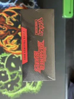 Pokemon TCG Destined Rivals ETB Elite Trainer Box Sealed (Minor Tear) - Image 2