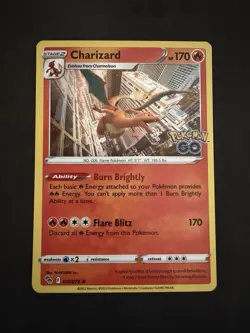 The Pokemon Company Charizard Pokemon GO 010/078 Holo Rare 170 HP - Image 2