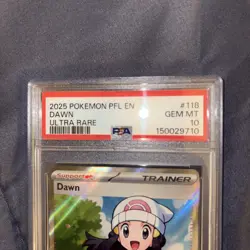 Pokemon Dawn 118/094 Trainer Holo Me02 Phantasmal Flames 2025 PSA 10 - Image 3