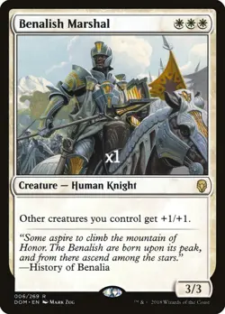 MTG Dominaria DOM Benalish Marshal MINT (SELECT) - Image 2