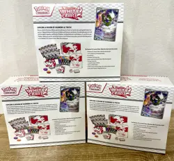 Pokemon TCG Scarlet & Violet White Flare ELITE TRAINER BOX ETB - Sealed Lot of 3 - Image 2
