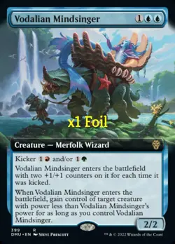 MTG Dominaria United DMU Vodalian Mindsinger MINT (SELECT) - Image 3