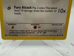 Doduo 1st Edition Shadowless Base Set 48/102 Pokemon NM near mint ships fast - Image 4