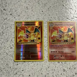 Pokemon Charizard 11/108 Foil & Regular Lot of 3 Cards 2016 English - Image 2