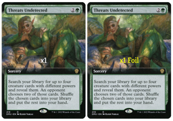 MTG Borderless Dominaria United DMU Threats Undetected MINT (SELECT) - Image 1