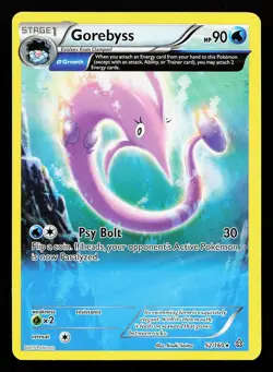 Gorebyss 52/160 Rare Primal Clash Pokemon Card - Image 1