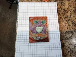 Topps Chrome Nidoking #34 2000 Pokemon Series 1 TV Animation Edition - Image 2