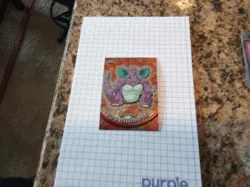 Topps Chrome Nidoking #34 2000 Pokemon Series 1 TV Animation Edition - Image 4