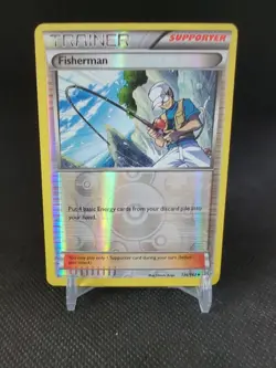 2015 Pokemon BREAKthrough #136/162 Fisherman Holo - Image 1