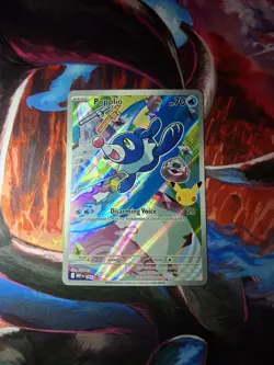 Popplio 045 Promo First Partner Illustration Rare 30th Anniversary Pokemon- NM - Image 1