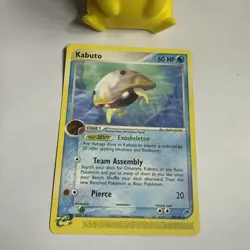 Pokemon TCG Kabuto EX Sandstorm 39/100 Regular Uncommon Non Holo 2003 Nintendo - Image 2