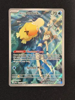 Pokemon TCG Misty's Psyduck 193/182 Sv10: Destined Rivals Holo NM+ *PACK FRESH* - Image 1
