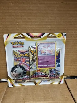 Pokemon TCG Sword & Shield Astral Radiance 3 Pack Blister Sylveon Sealed - Image 1