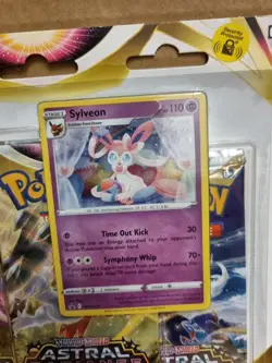 Pokemon TCG Sword & Shield Astral Radiance 3 Pack Blister Sylveon Sealed - Image 2