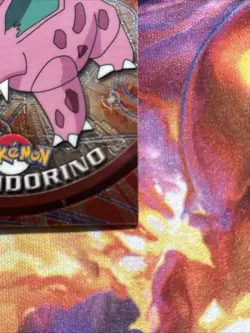 2000 Pokemon Topps Chrome Series 1 - #33 NIDORINO - Chrome Foil Holo RARE (MINT) - Image 4