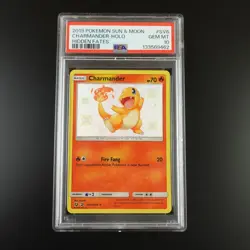 PSA 10 Charmander SV6/SV94 Pokemon Hidden Fates Holo Card - Image 1