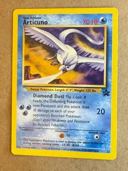 Articuno 22/53 Wizard Black Star Promo Regular Pokemon card Lightly Played LP - Image 3
