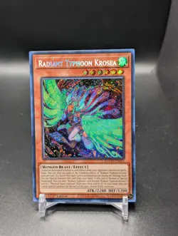 Radiant Typhoon Krosea DOOD-EN015 Secret Rare 1st Edition Yu-Gi-Oh NM - Image 1