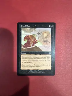 Snuff Out Mtg Mercadian Masques Lp Light Play - Image 1