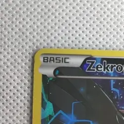 Pokemon TCG Zekrom 2015 XY Black Star Promo Full Art Holo Card #XY76 MP - Image 5