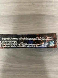 Rage The Werewolf. The Apocalypse Trading Card Game. Limited Edition Sealed - Image 3